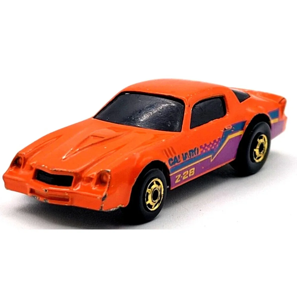Vintage 1982 Hot Wheels Camaro Z-28 Sports Car Orange‎ Mattel Malaysia